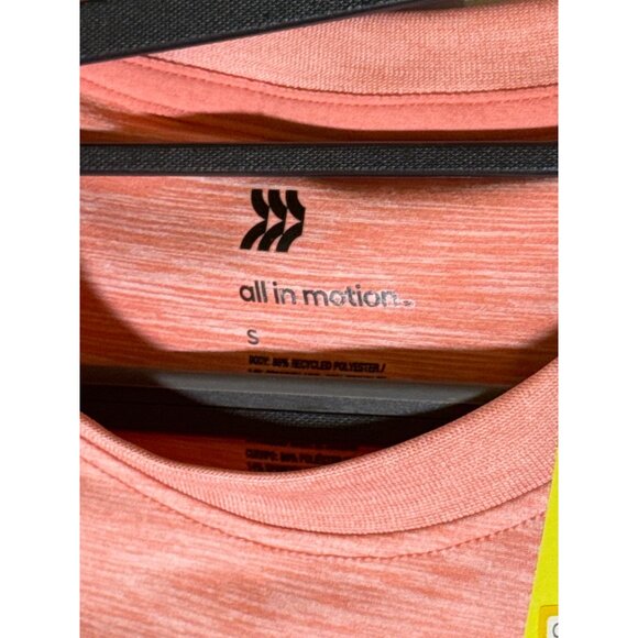 All in Motion Men's Short Sleeve Soft Stretch T-Shirt, Pink, Size S, NWT - Picture 3 of 5